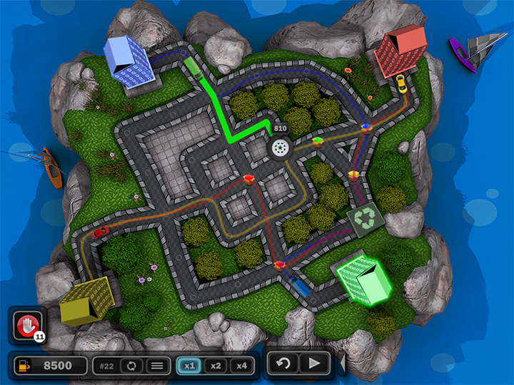 traffic wonder game play screenshot on level_detail
