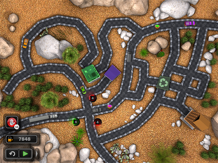 traffic wonder game play screenshot on traffic_lights